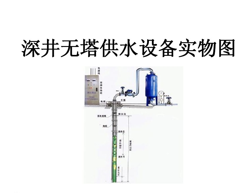 大连沙河口区井泵无塔式供水设备